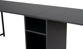 Birou Twin Antracit și Negru