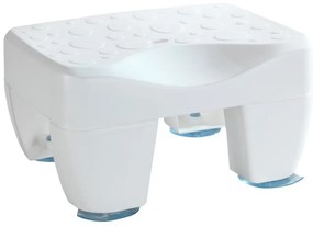WENKO SECURA - Scaun pentru cadă, 40 x 31 cm, alb/transparent - 73361100