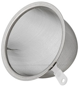 Cană crem cu filtru din gresie 300 ml cu model de Crăciun Valentin – Bloomingville