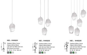 Pendul decorativ design modern ICE NVL-9160231