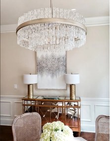 Candelabru LUX CHIME, design elegant, cu 8 surse de lumina