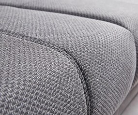 Canapea extensibilă dumonde cu 2 lăzi de depozitare si sezut confortabil din spuma high-density, Verona Magma Black 310x100 cm