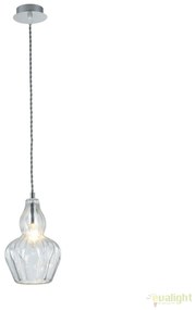 Pendul modern din sticla Eustoma, transparent MYMOD238-PL-01-TR