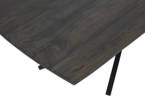 Masa de sufragerie, Lemn de mango, Maro inchis, SIGNUM 220cm