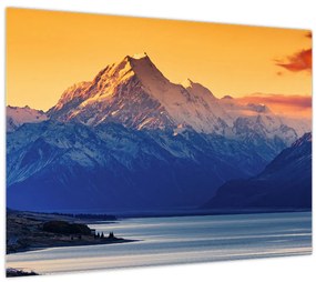 Tablou - Lacul Pukaki (70x50 cm)