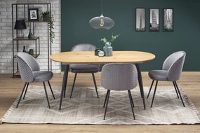 OFERTA Masa extensibila de dining ZENITH decor stejar 120(160)x80 II. calitate