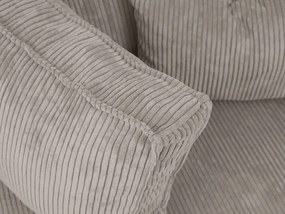 SET Canapea bej in forma de U SMART COSARO 295x140 cm II. calitate redusă