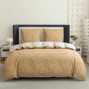 Lenjerie de pat din microflanel KOSTAR galbenă Dimensiune lenjerie de pat: 70 x 90 cm | 140 x 220 cm
