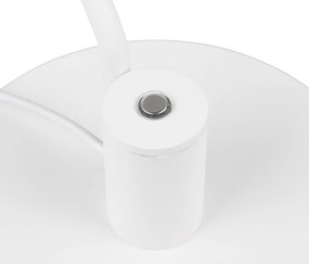 Veioză alb mat LED cu structură flexibilă (înălțime 64 cm) Manduro – Trio