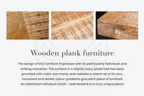 Masa design industrial Iron Craft X II 240cm Mango A-6540057 VC