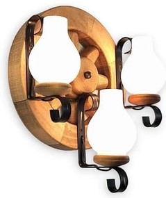 Aplică Brilagi ROATA APLICA 3xE14/40W/230V fag