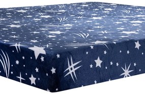 Cearceaf cu elastic din micropluș LUCIDA 90 x 200 cm