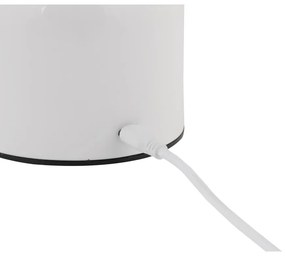 Veioză albă LED cu abajur din metal (înălțime 14 cm) Impetu – Leitmotiv