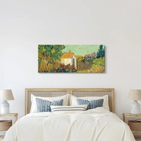 Tablou - Imitator of Vincent van Gogh, Landscape, reproducere (120x50 cm)