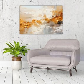 Tablou - Textura aurie (90x60 cm)