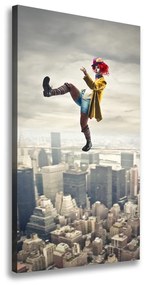 Imprimare tablou canvas Linii clown
