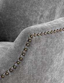 Scaun elegant design LUX Legacy, clarck grey 111737 HZ