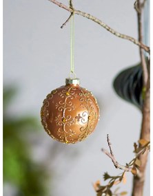 Glob de Crăciun din sticlă ø 8 cm Ciri – Bloomingville