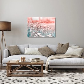 Tablou pe sticlă - Flori de câmp (70x50 cm)