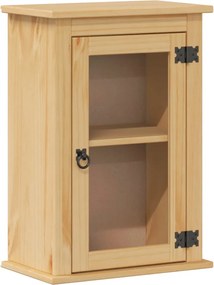 vidaXL Dulap baie de perete „Corona”, 45x27x64,5 cm, lemn masiv de pin