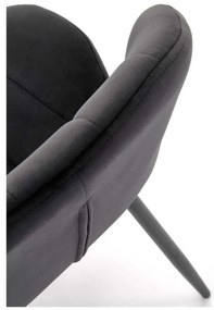 Scaun de bucătărie Vivien, negru