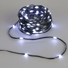 Aigostar - Ghirlandă LED solară de Crăciun 500xLED/8 funcții 52m IP65 alb rece 1200 mAh