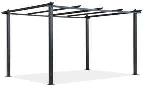 Barbados 3 x 3 m antracit Garden Point metalic patio pergola cadru