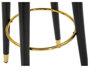 Scaun de bar gri deschis tapițat (înălțime șezut 74 cm) Paris – Mauro Ferretti