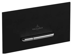 Clapeta de actionare dual-flush, negra, Villeroy  Boch ViConnect Negru