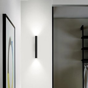 Aplica de perete LOOK LED AP2 ROUND D30 H300 ON-OFF BIANCO 3000K