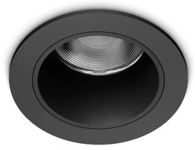 Mini Spot LED incastrabil Quark fi 9.0w 3000k, Negru
