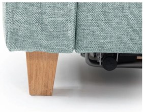 Canapea turcoaz extensibilă 190 cm Sonia - Scandic