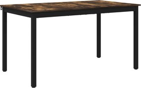 vidaXL Mese de sufragerie METAL