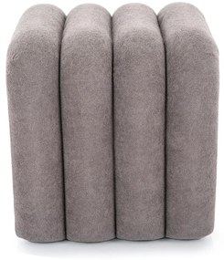 Taburet design gri TICA