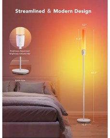 Lampadar LED dimabil Govee CYLINDER SMART RGBICWW 2200-6500K