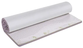 Topper saltea Viena Aloe Vera 3+2 Memory Cool Gel, 120x200 cm, H 5 cm
