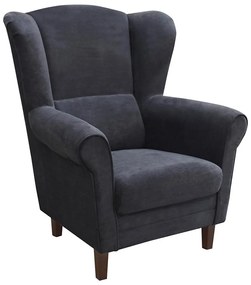 Fotoliu cu aripi GALA, antracit