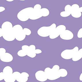 Tapet Cloudy, Lilac, Rebel Walls