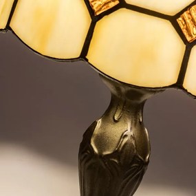 Brilagi - Lampă de masă Tiffany cu vitralii DORAN 1xE14/40W/230V