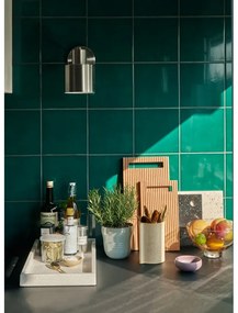 Set 2 ghivece din ceramică Hübsch Tina, albastru