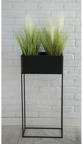 Suport pentru flori 90x44 cm, negru