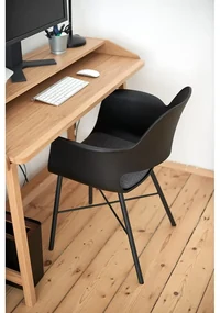 Scaun dining Unique Furniture Wrestler, negru