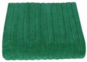 Prosop din micro bumbac DELUXE verde închis , 70 x140 cm, 70 x 140 cm