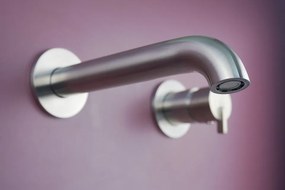 SILIA Baterie pentru lavoar incastrata BQS_F54L Finisaj: oțel periat