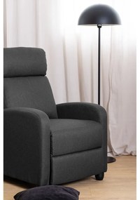Fotoliu gri antracit de relaxare Siom – Actona