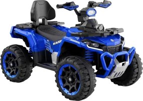 ATV Electric cu acumulator pentru copii NOVOKIDS™ MonsterQuad PRO , Cu melodii si lumini, Lungime 113 cm, 3-8 ani , Max 35 kg , Roti EVA, 12V, 4