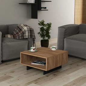 Măsuță de conferință Hola Oak Anthracite
