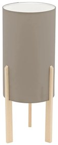 Eglo 97893 - Lampă de masă CAMPODINO 1xE27/60W/230V înălțime 400mm maro