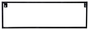 Raft WOOOD Meert, lungime 50 cm, negru