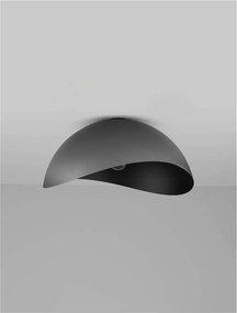 Lustra aplicata design decorativ OPSI negru D-50cm
